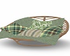 GREEN CUDDLE CHAIR