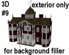 3D Background House 9