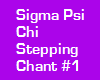 Sigma Psi Chi Step #1