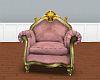 Pink Regency Chair
