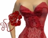 (Y) Red Sexy Bow dress