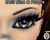 dev Doll Blue & Purple
