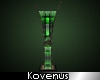 (Kv)  Green Rave Lamp