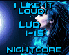 Nightcore-I like it Loud