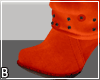 Fall Orange Cowgirl Boot