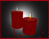 V-Day Red Pearl Candles