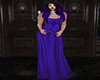 purple vamp dress