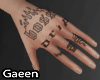 G. hands tattoo