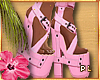 <P>Heels I Pink Platform