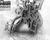 ♱ cross ring