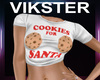 v cookies for santa