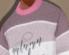 Cleo Pink Sweater M