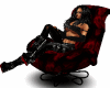  red rose chair