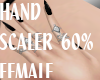 !C! SMALLER HANDS 60% F