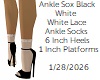 [BB] Ankle Sox Black - W