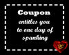 coupon spanking
