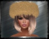 Jazzy Gold Fur Hat