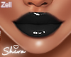 Zell Lips Black