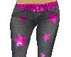 }A2K5{ Pink Star Jeans