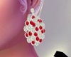 E* Red Diamond Earrings