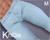 K Blue track pants M