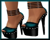 [LM]Tease heels-Teal