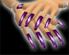 [m]shine purple nails
