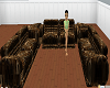 2 Set TAIGER+Brown Couch
