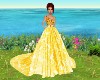 Sunflower Wedding Dress
