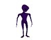 Purple Dancing Alien