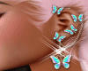 Earring Cuffs/ butterfly
