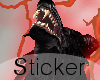 Wolfie Sticker