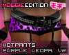 ME|Hotpants|Leop/Purple