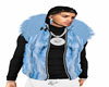 Luxx BbyBlue fur vest