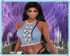 MAU/BOHEMIAN CROCHET BLU
