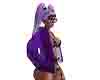 sensual coat purple