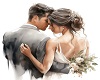 JUST MARRIED CUTOUT