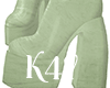 K-Y2K Green Shoes
