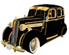 Black/Gold 1936 Buick