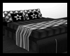 Black and Silver Bed