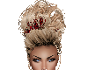 blond red rose hair