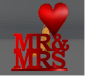 Mr & Mrs Balloon Heart