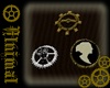 Steampunk Badges