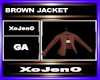 BROWN JACKET