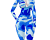 Blue Camo bodysuit