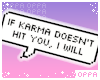 ♡ pixel bubble | karma