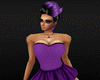 purple sweet dresse