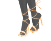 flamebang ~ ankle ties
