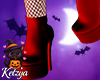 Kz. Scarl Red Boots