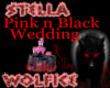 P n B Wedding Cake